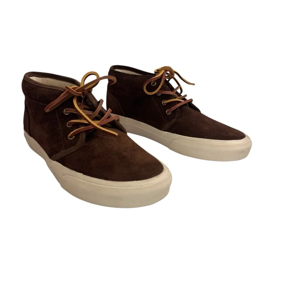 Polo Ralph Lauren Keaton Brown Suede Chukka Sneakers Men’s Size 9.5